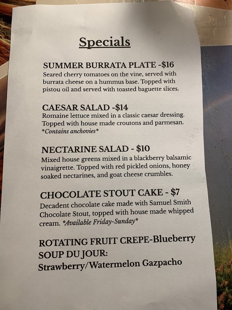 Menu The Biere Library-2