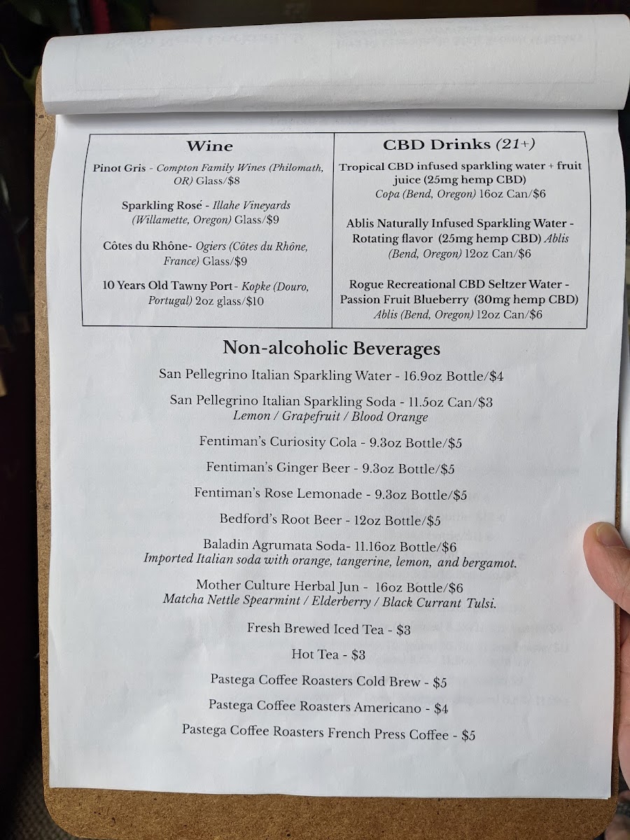 Menu The Biere Library-6